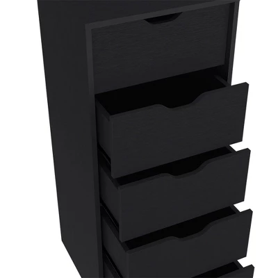 NicBex 5 Drawers Dresser For Bedroom, Modern Style Wooden Drawers With Free Handle,Dressers For Kids Room,Living Room,Entry And Hallway 6 NicBex 5 Drawers Dresser For Bedroom, Modern Style Wooden Drawers With Free Handle,Dressers For Kids Room,Living Room,Entry And Hallway - Image 4