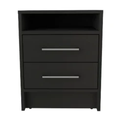 NicBex Modern Nightstand With 2 Drawers,19.9" Wooden Night Stand With Metal Handles,Bedside Table For Bedroom&Living Room,Bedroom Furniture 13 NicBex Modern Nightstand With 2 Drawers,19.9" Wooden Night Stand With Metal Handles,Bedside Table For Bedroom&Living Room,Bedroom Furniture -Nicbex GUEST 068796ae a020 4403 ab11 9e60dd38ed97
