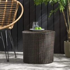 NicBex Outdoor End Table Modern Rattan Hourglass Outdoor Coffee Table Outdoor Side Table, Patio Table Small Table For Backyard, Balcony, Porch 12 NicBex Outdoor End Table Modern Rattan Hourglass Outdoor Coffee Table Outdoor Side Table, Patio Table Small Table For Backyard, Balcony, Porch -Nicbex GUEST 0f280efa 58f3 45c8 8f9b 1471eec71eb5
