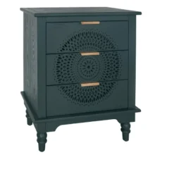 NicBex 3 Drawers Dresser For Bedroom With Hollow-Carved,Chest Of Drawers With Metal Handles Design,Storage Dressers For Bedroom -Nicbex GUEST 10752f49 ff91 4f21 ab64 32aaf1a919d6