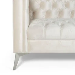 NicBex 86.75 Inch Tufted 3-Seater Sofa Couch With Iron Legs For Living Room,Office,Apartment 10 NicBex 86.75 Inch Tufted 3-Seater Sofa Couch With Iron Legs For Living Room,Office,Apartment -Nicbex GUEST 123782e7 2aa0 435c 8712 ca7464e43476