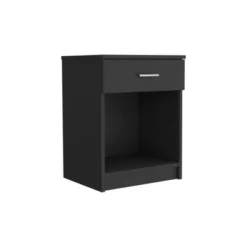 NicBex Nightstand With 1 Drawer, Bedside Table With Open Shelf, Modern Night Stand For Bedroom Living Room -Nicbex GUEST 1253ce41 1889 4bcb 8266 374b2580593f
