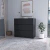 NicBex 3 Drawers Dresser For Bedroom,Chest Of Drawers With Handle Free Design,Modern Freestanding Dresser,Storage Dressers For Bedroom -Nicbex GUEST 15a6e1b1 6518 42d1 8a75 cbc5babfbf1e