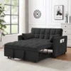 NicBex 3-in-1 Convertible Sofa Bed With Pull-out Bed,Velvet Loveseat Futon Sofa With Reclining Backrest & 2 Pillows For Bedroom,Living Room 1 NicBex 3-in-1 Convertible Sofa Bed With Pull-out Bed,Velvet Loveseat Futon Sofa With Reclining Backrest & 2 Pillows For Bedroom,Living Room -Nicbex GUEST 16c36a2b 29ed 422c 8c00 93a2ea1253c8