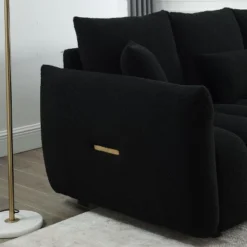 NicBex 82 Inch Teddy Sofa Couch 3-Seater Sofa With 3 Back Pillows And 3 Back Cushions For Living Room,Apartment,Bedroom -Nicbex GUEST 17474e34 f93b 4519 b98e 2752ec47413e