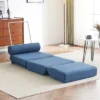 NicBex Foldable Futon Sofa Bed With Pillow Portable Single Linen Sofa Chair Convertible Sleeper Couch For Living Room -Nicbex GUEST 187438f1 0d37 453d 95be 92e8cfa0bcde