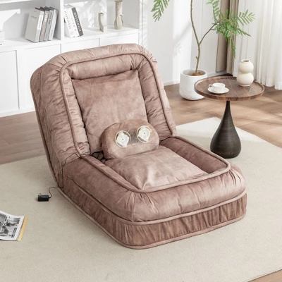 NicBex 2-in-1 Convertible Floor Sofa Bed For Adults & Pets, 5-Position Adjustable Backrest With Massage Pillow, Modular Dual-Use Lounger 8 NicBex 2-in-1 Convertible Floor Sofa Bed For Adults & Pets, 5-Position Adjustable Backrest With Massage Pillow, Modular Dual-Use Lounger - Image 6