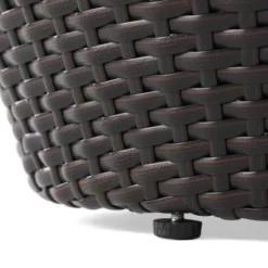 NicBex 19.25" Round Patio Rattan Side End Table With Iron Frame,Modern Weather-Resistant Outdoor End Table For Garden & Deck 10 NicBex 19.25" Round Patio Rattan Side End Table With Iron Frame,Modern Weather-Resistant Outdoor End Table For Garden & Deck -Nicbex GUEST 1d31ade4 7075 45ee 90e4 dc494f7118f5