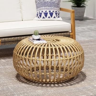 NicBex Outdoor End Table Modern Outdoor Rattan Outdoor Side Table, Wicker Patio Table Outdoor Coffee Table Small Table For Backyard, Balcony, Porch 10 NicBex Outdoor End Table Modern Outdoor Rattan Outdoor Side Table, Wicker Patio Table Outdoor Coffee Table Small Table For Backyard, Balcony, Porch - Image 8