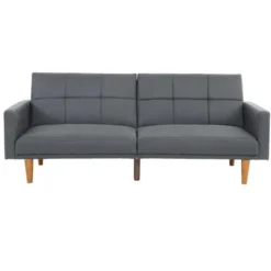 NicBex Modern Comfy Loveseat Sofa Convertible Sleeper Sofa Bed Tufted Buttons Sofa Couch With Wood Legs For Living Room,Apartment 15 NicBex Modern Comfy Loveseat Sofa Convertible Sleeper Sofa Bed Tufted Buttons Sofa Couch With Wood Legs For Living Room,Apartment -Nicbex GUEST 20150a1b 1db2 4777 bbbf b11061b7a987