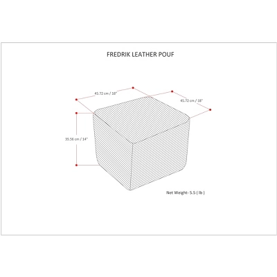 NicBex Stylish Square Pouf Ottoman Soft Textured Footstool For Living Room, Bedroom, Lounge, Dark Blue 4 NicBex Stylish Square Pouf Ottoman Soft Textured Footstool For Living Room, Bedroom, Lounge, Dark Blue - Image 2