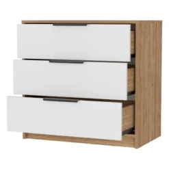 NicBex 3 Drawers Dresser For Bedroom,Modern Style Wooden Drawers With Black Handle,Dressers For Kids Room,Living Room,Entry And Hallway 18 NicBex 3 Drawers Dresser For Bedroom,Modern Style Wooden Drawers With Black Handle,Dressers For Kids Room,Living Room,Entry And Hallway -Nicbex GUEST 2220a53d 7559 4198 84a8 010610f680f9