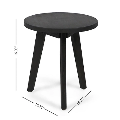 NicBex Outdoor End Table Modern Outdoor Side Table, Wood Patio End Table Small Table Outdoor Coffee Table For Backyard, Balcony, Porch 8 NicBex Outdoor End Table Modern Outdoor Side Table, Wood Patio End Table Small Table Outdoor Coffee Table For Backyard, Balcony, Porch - Image 6