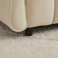 NicBex Couches For Living Room 80" Cloud Sofa Premium Chenille Fabric Upholstered 3-seat Sofa Couch With Pillows And Solid Wood, Beige -Nicbex GUEST 22860d5d 8a0c 42ff 8520 a300271a81ff