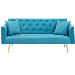 NicBex Convertible Loveseat Sofa Modern 2-Seat Upholstered Velvet Sofa Couch Adjustable Sofa Bed For Bedroom,Living Room,Office 14 NicBex Convertible Loveseat Sofa Modern 2-Seat Upholstered Velvet Sofa Couch Adjustable Sofa Bed For Bedroom,Living Room,Office -Nicbex GUEST 246a1433 06a0 453a bd0e f371c7a3e446 1