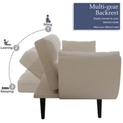 NicBex 57 Inch Velvet Convertible Love Seat Sofa With 2 Armrests Throw Pillows For Living Room,Bedroom,Office,Apartment 12 NicBex 57 Inch Velvet Convertible Love Seat Sofa With 2 Armrests Throw Pillows For Living Room,Bedroom,Office,Apartment -Nicbex GUEST 255890e1 1b25 4ca7 b6f3 a13e616d8669