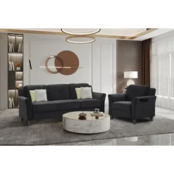 NicBex 3 Seater Sofa Couch With Soft Cushion Modern 74.9 Inch Comfy Couch With Tufted Button Back For Living Room 10 NicBex 3 Seater Sofa Couch With Soft Cushion Modern 74.9 Inch Comfy Couch With Tufted Button Back For Living Room -Nicbex GUEST 26b2028c 4b14 48f1 9bba d5e7af5b93c0