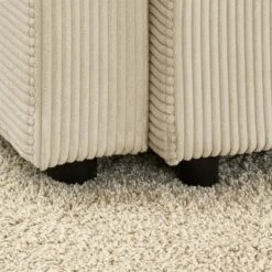 NicBex Couches For Living Room Accent Chair Sofa With Storage Armrest, Comfy Corduroy Upholstered Sofa Couch With Cup Holders And A Phone Holder -Nicbex GUEST 2725171d 7ad2 4909 b85b 9c23efbc66dd