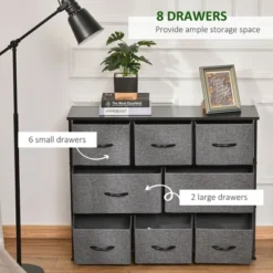 NicBex 8 Drawers Dresser For Bedroom,Fabric Dresser With Wooden Platform,Dressers For Kids Room,Living Room,Entry And Hallway,Dark Gray 9 NicBex 8 Drawers Dresser For Bedroom,Fabric Dresser With Wooden Platform,Dressers For Kids Room,Living Room,Entry And Hallway,Dark Gray -Nicbex GUEST 281334ec dda7 4fa2 9c2a 9f703f34ed94