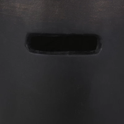 NicBex 15.5" Modern Round Outdoor Side End Table,Lightweight Concrete Patio End Table,Outdoor Accent Table For Deck,Garden 4 NicBex 15.5" Modern Round Outdoor Side End Table,Lightweight Concrete Patio End Table,Outdoor Accent Table For Deck,Garden - Image 2