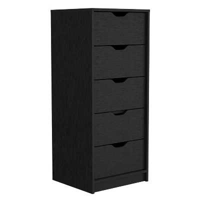 NicBex 5 Drawers Dresser For Bedroom,Wooden Drawers With Free Handle,Dressers For Kids Room,Living Room,Entry And Hallway 7 NicBex 5 Drawers Dresser For Bedroom,Wooden Drawers With Free Handle,Dressers For Kids Room,Living Room,Entry And Hallway - Image 5