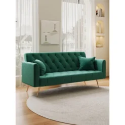 NicBex Convertible Loveseat Sofa Modern 2-Seat Upholstered Velvet Sofa Couch Adjustable Sofa Bed For Bedroom,Living Room,Office 13 NicBex Convertible Loveseat Sofa Modern 2-Seat Upholstered Velvet Sofa Couch Adjustable Sofa Bed For Bedroom,Living Room,Office -Nicbex GUEST 358c61ab ddeb 49e3 923a c46a2ac9cb7f