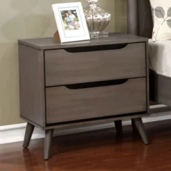 NicBex 24" Modern Nightstand With Tapered Legs,Wooden Night Stand With Drawers,Solid Rubberwood Bedside Table For Bedroom Furniture 14 NicBex 24" Modern Nightstand With Tapered Legs,Wooden Night Stand With Drawers,Solid Rubberwood Bedside Table For Bedroom Furniture -Nicbex GUEST 3642b435 5b20 4356 8943 560b39b2ade6 1