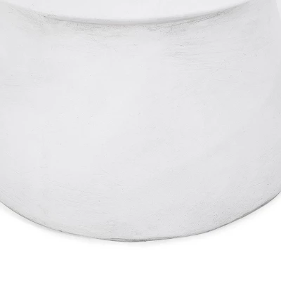 NicBex Modern Concrete Outdoor Side Table, LightWeight Geometric End Tables, All-Weather Garden Stools, Patio Accent Table 5 NicBex Modern Concrete Outdoor Side Table, LightWeight Geometric End Tables, All-Weather Garden Stools, Patio Accent Table - Image 3