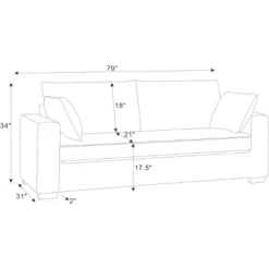 NicBex Modern Minimalist Corduroy Loveseat Sofa Couch With Two Pillows,2-Seat Lounge Sofa For Living Room,Apartment 12 NicBex Modern Minimalist Corduroy Loveseat Sofa Couch With Two Pillows,2-Seat Lounge Sofa For Living Room,Apartment -Nicbex GUEST 3bf2691c 7972 440c 895e 01409cbf1ef9