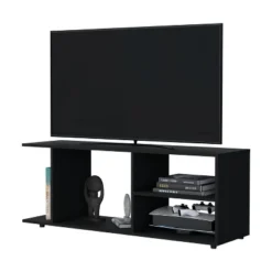 NicBex Modern TV Stand Entertainment Center With Open Storage Media Console For Living Room, Bedroom