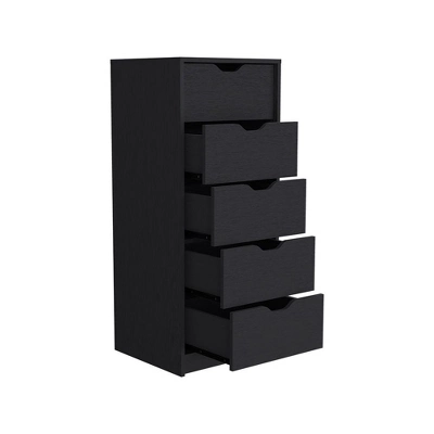 NicBex 5 Drawers Dresser For Bedroom, Modern Style Wooden Drawers With Free Handle,Dressers For Kids Room,Living Room,Entry And Hallway 7 NicBex 5 Drawers Dresser For Bedroom, Modern Style Wooden Drawers With Free Handle,Dressers For Kids Room,Living Room,Entry And Hallway - Image 5