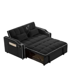 NicBex Modern Pull Out Sofa Bed Convertible Sofa Couch With Adjustable Back, USB Port And Swivel Phone Stand For Living Room 15 NicBex Modern Pull Out Sofa Bed Convertible Sofa Couch With Adjustable Back, USB Port And Swivel Phone Stand For Living Room -Nicbex GUEST 45b99ad8 03eb 4d29 b259 a35e295cf8dd