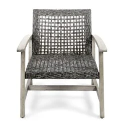 NicBex Set Of 2 Antique-Style Wicker Club Chair, Weather-Resistant Outdoor Dining Chairs With Acacia Wood & Wicker, Gray 28 NicBex Set Of 2 Antique-Style Wicker Club Chair, Weather-Resistant Outdoor Dining Chairs With Acacia Wood & Wicker, Gray -Nicbex GUEST 462b49f0 8509 4f1e 8b62 5ed866c82f08