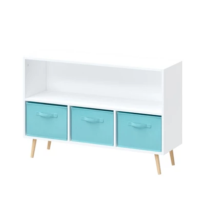 NicBex 3 Drawers Dresser For Bedroom,Fabric Dresser With Wooden Platform,Dressers For Kids Room,Living Room,Entry And Hallway,Gray 8 NicBex 3 Drawers Dresser For Bedroom,Fabric Dresser With Wooden Platform,Dressers For Kids Room,Living Room,Entry And Hallway,Gray - Image 6