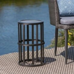 NicBex Modern Metal Outdoor End Table Outdoor Side Table, Patio Table Small Table Outdoor Coffee Table For Backyard, Balcony, Porch 13 NicBex Modern Metal Outdoor End Table Outdoor Side Table, Patio Table Small Table Outdoor Coffee Table For Backyard, Balcony, Porch -Nicbex GUEST 49d41ac0 3a75 488c 9b1f 8d946f950639
