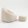 NicBex Couches For Living Room 40" Lazy Sofa Bean Bag Chair Couch With Durable Comfort Lounger High Back, Upholstered Footrest -Nicbex GUEST 4a732a69 937a 4f3d 8a34 67e774660c70