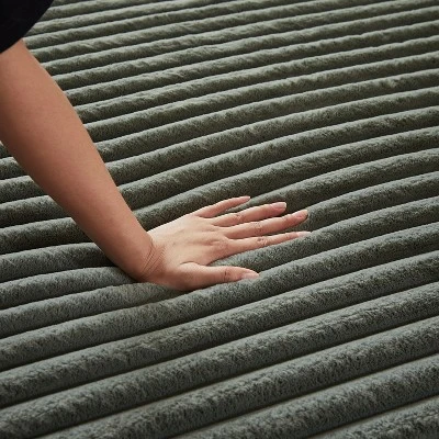 NicBex Couches For Living Room 75"W Corduroy Sponge Sofa Lounge Chair Fluffy Modern Sleeper Chair With 2 Throw Pillows, No Assembly Required 6 NicBex Couches For Living Room 75"W Corduroy Sponge Sofa Lounge Chair Fluffy Modern Sleeper Chair With 2 Throw Pillows, No Assembly Required - Image 4