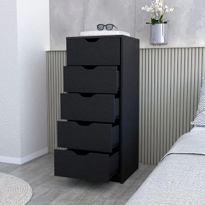 NicBex Narrow 5-Drawer Dresser,Modern Tall Dressers For Bedroom,Chest Of Drawers For Living Room,Dining Room,Hallway,Contemporary Style 2 NicBex Narrow 5-Drawer Dresser,Modern Tall Dressers For Bedroom,Chest Of Drawers For Living Room,Dining Room,Hallway,Contemporary Style