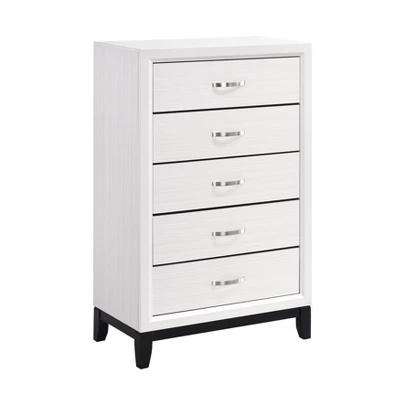 NicBex Dovetail Drawers For Bedroom,White Chest Of Drawers With Storage,Modern Wood Dressers For Closet,Living Room,Hallway,White 7 NicBex Dovetail Drawers For Bedroom,White Chest Of Drawers With Storage,Modern Wood Dressers For Closet,Living Room,Hallway,White - Image 5
