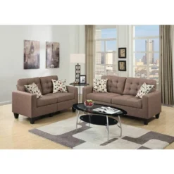 NicBex Couches For Living Room 2pc Sofa Set Polyfiber Tufted Upholstered Solid Pine Loveseat Sofa Couch With Pillows 15 NicBex Couches For Living Room 2pc Sofa Set Polyfiber Tufted Upholstered Solid Pine Loveseat Sofa Couch With Pillows -Nicbex GUEST 4e780aba 675e 4d34 8b9b c700984ae94d