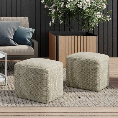 NicBex Modern Pouf Ottoman, Multifunctional Footstool For Living Room And Bedroom, Simple And Stylish Design 20 NicBex Modern Pouf Ottoman, Multifunctional Footstool For Living Room And Bedroom, Simple And Stylish Design - Image 18