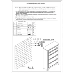NicBex 5 Drawers Dresser For Bedroom,Black Chest Of Drawers With Round Handle,Modern Wood Dressers For Closet,Living Room,Hallway,Black -Nicbex GUEST 51f26ab5 6ebb 498b b324 1204149431b1