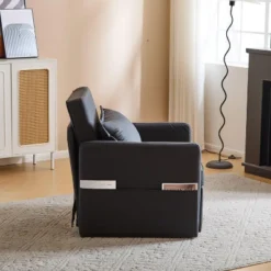 NicBex 3-in-1 Convertible Chair/Floor Bed - Sofa To Sleeper With Charging Tray Table, Fabric Upholstery 9 NicBex 3-in-1 Convertible Chair/Floor Bed - Sofa To Sleeper With Charging Tray Table, Fabric Upholstery -Nicbex GUEST 53121c41 d197 4f66 8a19 8a316d08fefd