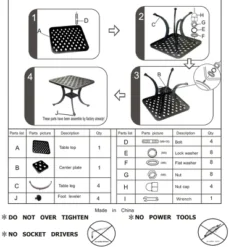 NicBex Modern Outdoor Side Table With Storage,21" Square Aluminum Outdoor Coffee Table,Patio Table For Garden,Poolside,Outdoor Furniture 10 NicBex Modern Outdoor Side Table With Storage,21" Square Aluminum Outdoor Coffee Table,Patio Table For Garden,Poolside,Outdoor Furniture -Nicbex GUEST 588068ff a2e0 407b 8f4b 70260a7cd019