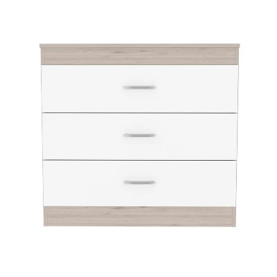 NicBex 3 Drawer Dresser For Bedroom,Chest Of Drawers With Metal Handle Design,Modern Freestanding Dresser,Storage Dressers For Bedroom 8 NicBex 3 Drawer Dresser For Bedroom,Chest Of Drawers With Metal Handle Design,Modern Freestanding Dresser,Storage Dressers For Bedroom - Image 6