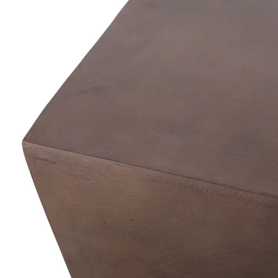 NicBex Modern Concrete End Table,Outdoor Side Table With Different Designs,Lightweight Patio Table For Garden,Poolside,Outdoor Furniture 5 NicBex Modern Concrete End Table,Outdoor Side Table With Different Designs,Lightweight Patio Table For Garden,Poolside,Outdoor Furniture - Image 3