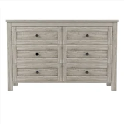 NicBex 6-Drawer Dresser For Bedroom,Retro Farmhouse Style Wooden Dressers,Chest Of Drawers For Living Room,Dining Room,Hallway,Enterway -Nicbex GUEST 61101683 52ad 4379 8b13 a1ad24ff41d9