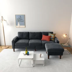 NicBex 3-Seater Linen Sofa Couch With Removable Storage Ottoman & Cup Holders,Upholstered Sleeper Sofa For Living Room,Bedroom 17 NicBex 3-Seater Linen Sofa Couch With Removable Storage Ottoman & Cup Holders,Upholstered Sleeper Sofa For Living Room,Bedroom -Nicbex GUEST 611f92f6 d2d2 40bb 95f6 8101c8a9fa8a