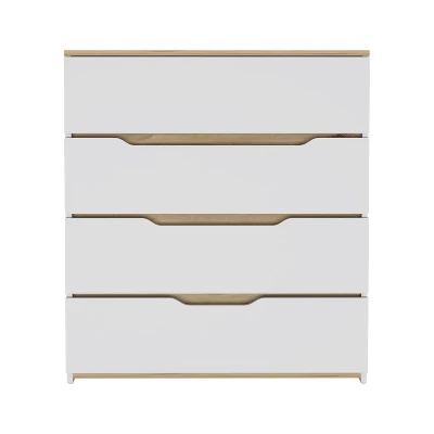 NicBex 4 Drawer Dresser For Bedroom,Modern Style Drawers With Free Handle,Dressers For Kids Room,Living Room,Entry And Hallway 8 NicBex 4 Drawer Dresser For Bedroom,Modern Style Drawers With Free Handle,Dressers For Kids Room,Living Room,Entry And Hallway - Image 6