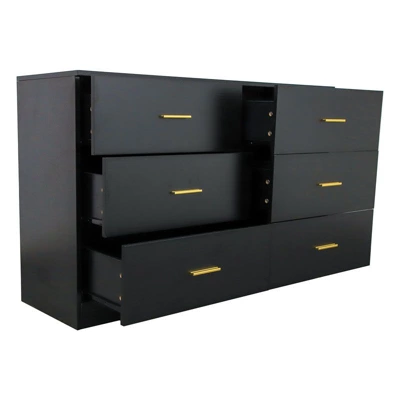 NicBex Dresser For Bedroom,Wide Chest Of Drawers With Golden Handles,Storage Dressers For Bedroom 7 NicBex Dresser For Bedroom,Wide Chest Of Drawers With Golden Handles,Storage Dressers For Bedroom - Image 5